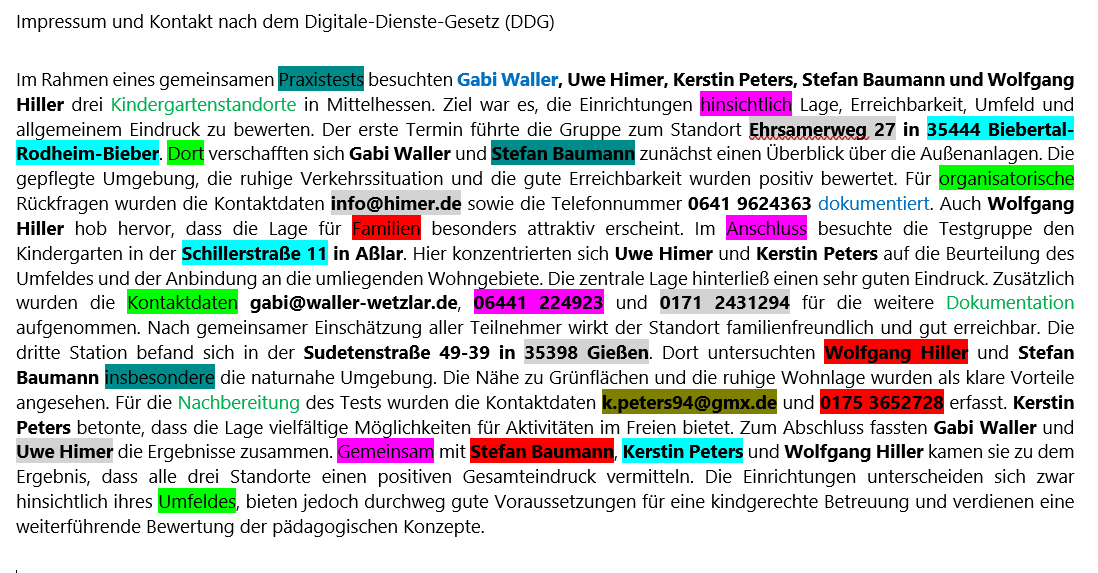 Impressum und Kontakt nach dem Digitale-Dienste-Gesetz (DDG)